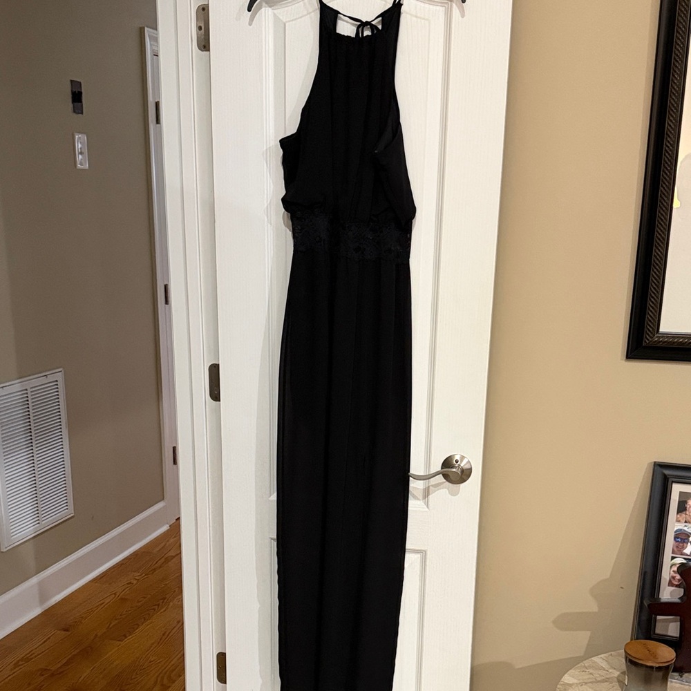 Arden B Black Backless Dress
